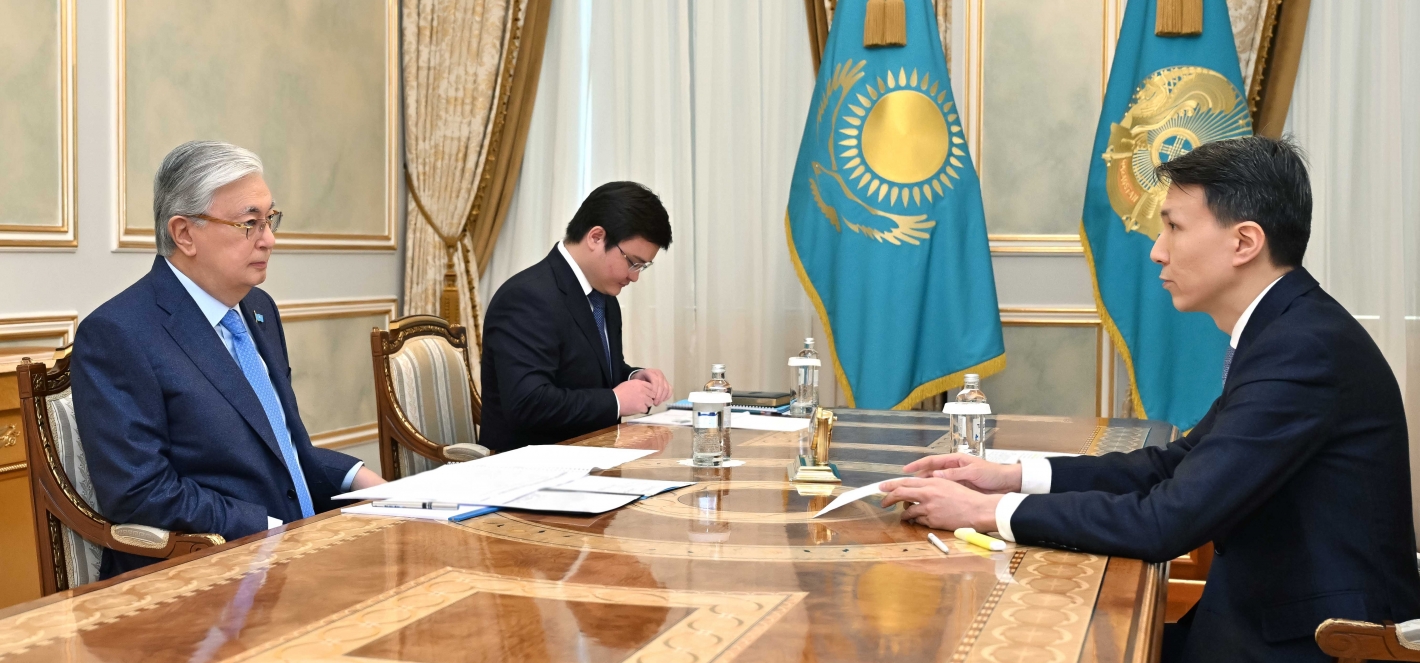 Глава Государства принял председателя правления АО «НАК «Казатомпром»