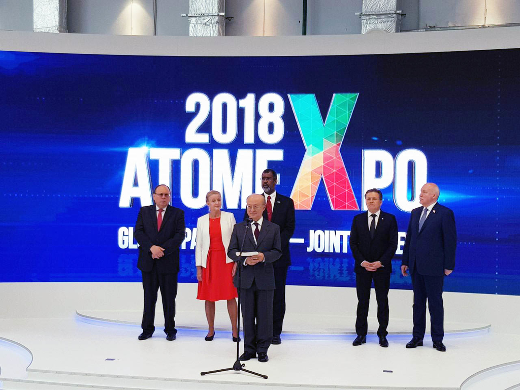 Казатомпром участвует в X Международном Форуме «АТОМЭКСПО-2018»