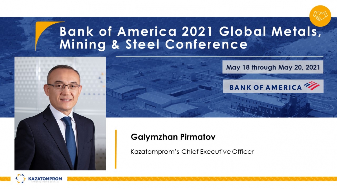 CEO Galymzhan Pirmatov speaks at BofA Conference