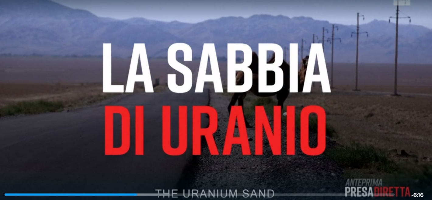Italian journalists about the uranium mining in Kazakhstan