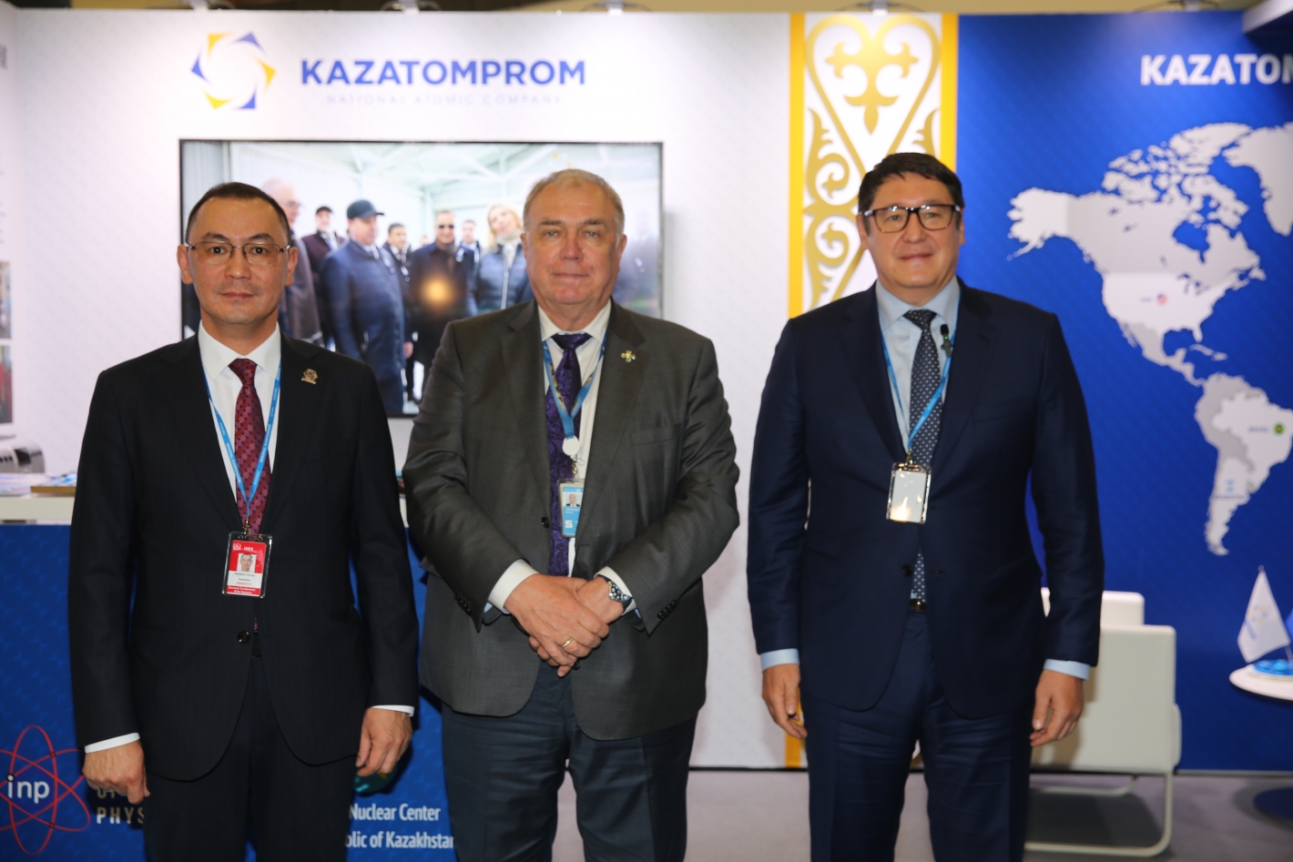 Kazatomprom is represented at the country stand as part of the IAEA General Conference