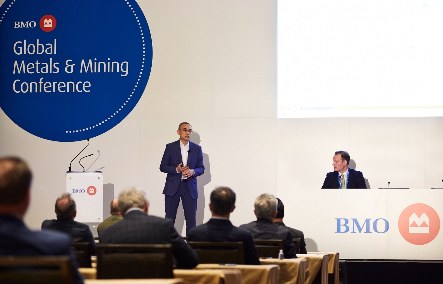 Казатомөнеркәсіп «Global Metals and Mining», BMO Capital Markets  конференциясына қатысты