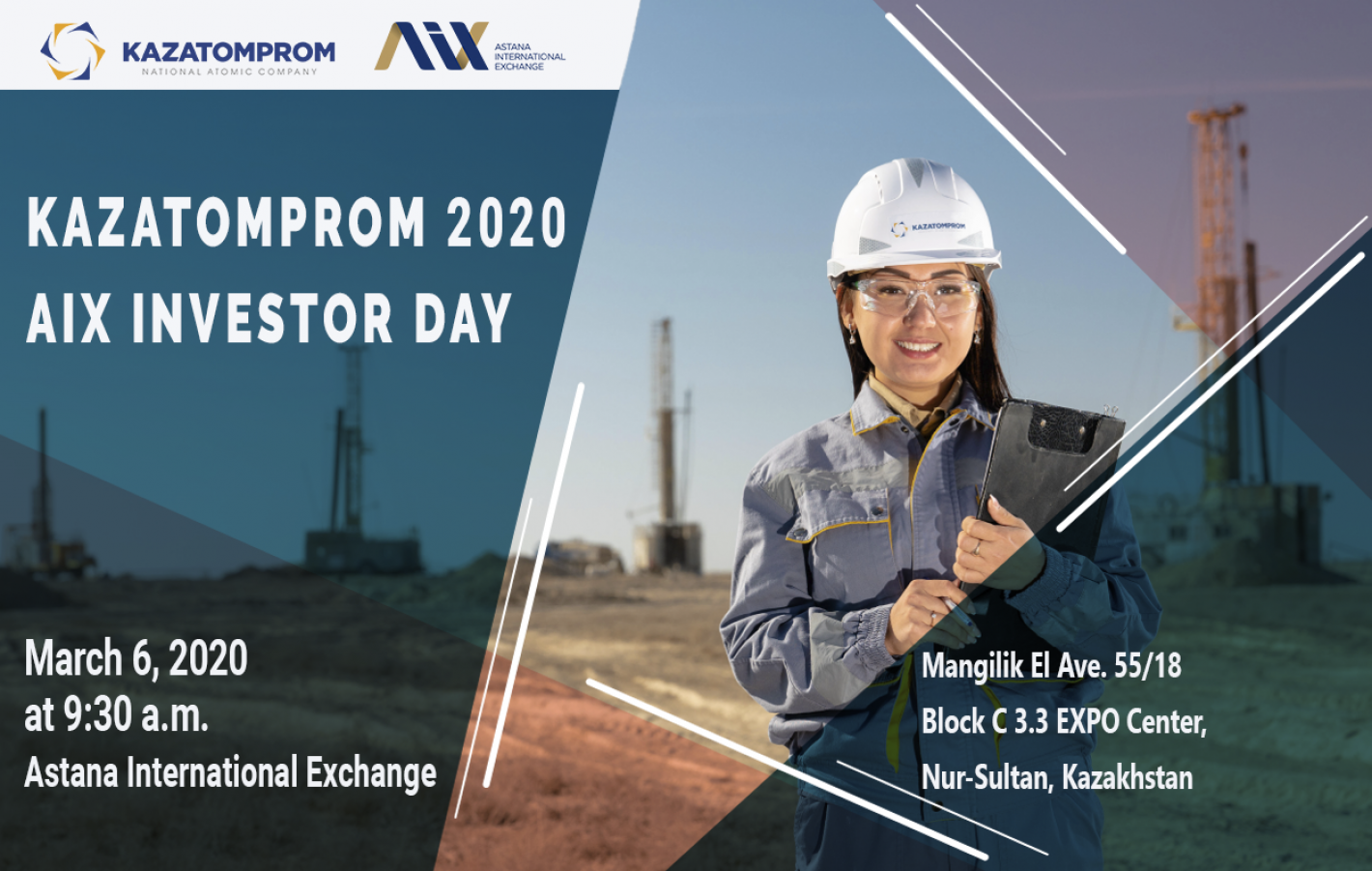 День инвестора АО «НАК «Казатомпром» на AIX – 2020