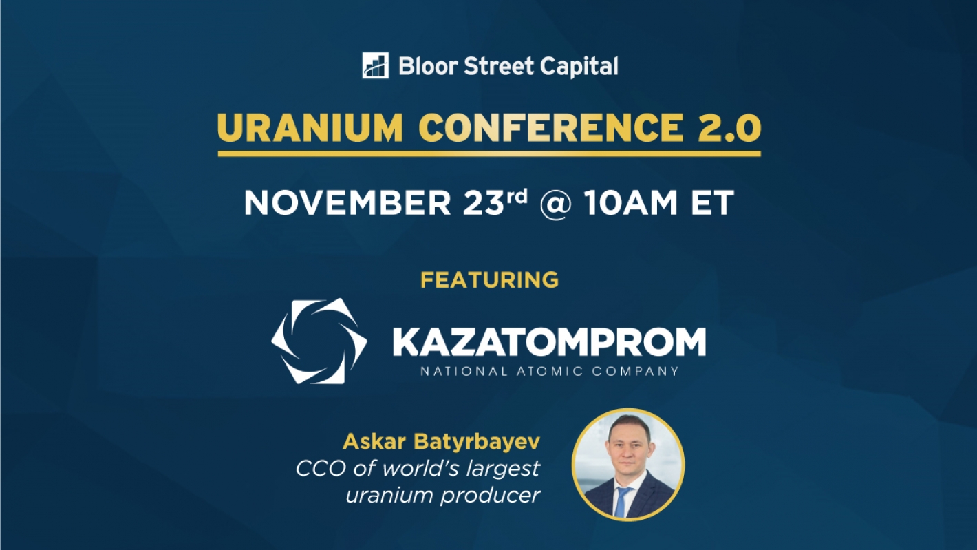 Kazatomprom Presents at Bloor Street Capital Virtual Conference 2.0